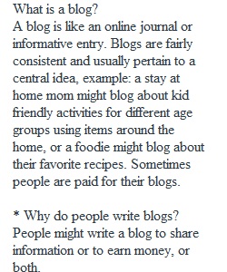 What is a Blog Anyway